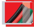 Ecoplast Труба ПП HF гофрированная легкая, с зондом, без галогена, 25 мм 60125HF-GR