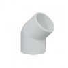 Ecoplast Поворот 45гр., для аспирационной системы D25мм, АБС, 49225-10W