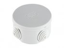 Ecoplast JBR080 Коробка распределительная о/п, D=80х40мм 4 вых., IP44, 44005W-1